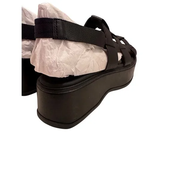 Sorel Dayspring Slingback Black Sandal Size 10 EU 41 Chunky NWOB - Picture 10 of 16